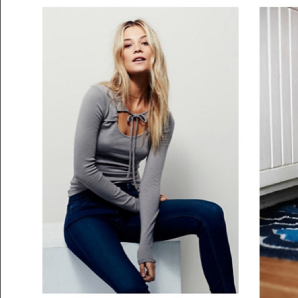 Free People long sleeved shirt